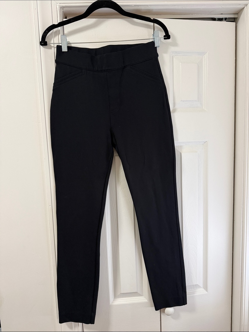 SPANX Black Slim Ponte Leggings